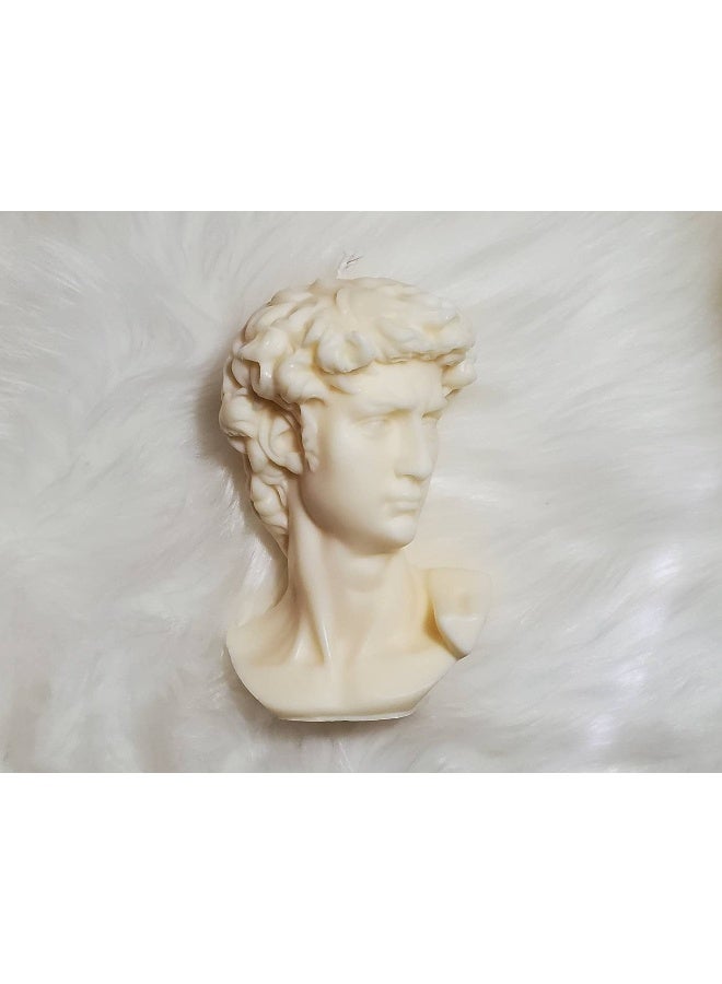 Bonus David Statue Scented Candle - Large Bust, Hand Poured Aroma for Home - Image 5